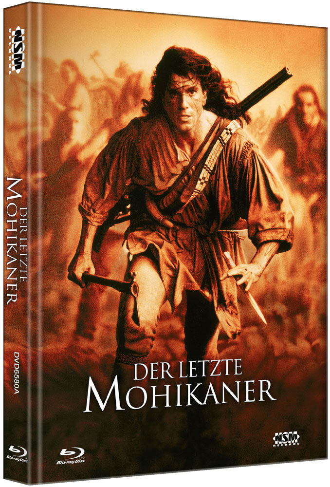 LETZTE MOHIKANER, DER (3Blu-Ray+DVD) - Cover A - Mediabook - Limited 1600 Edition