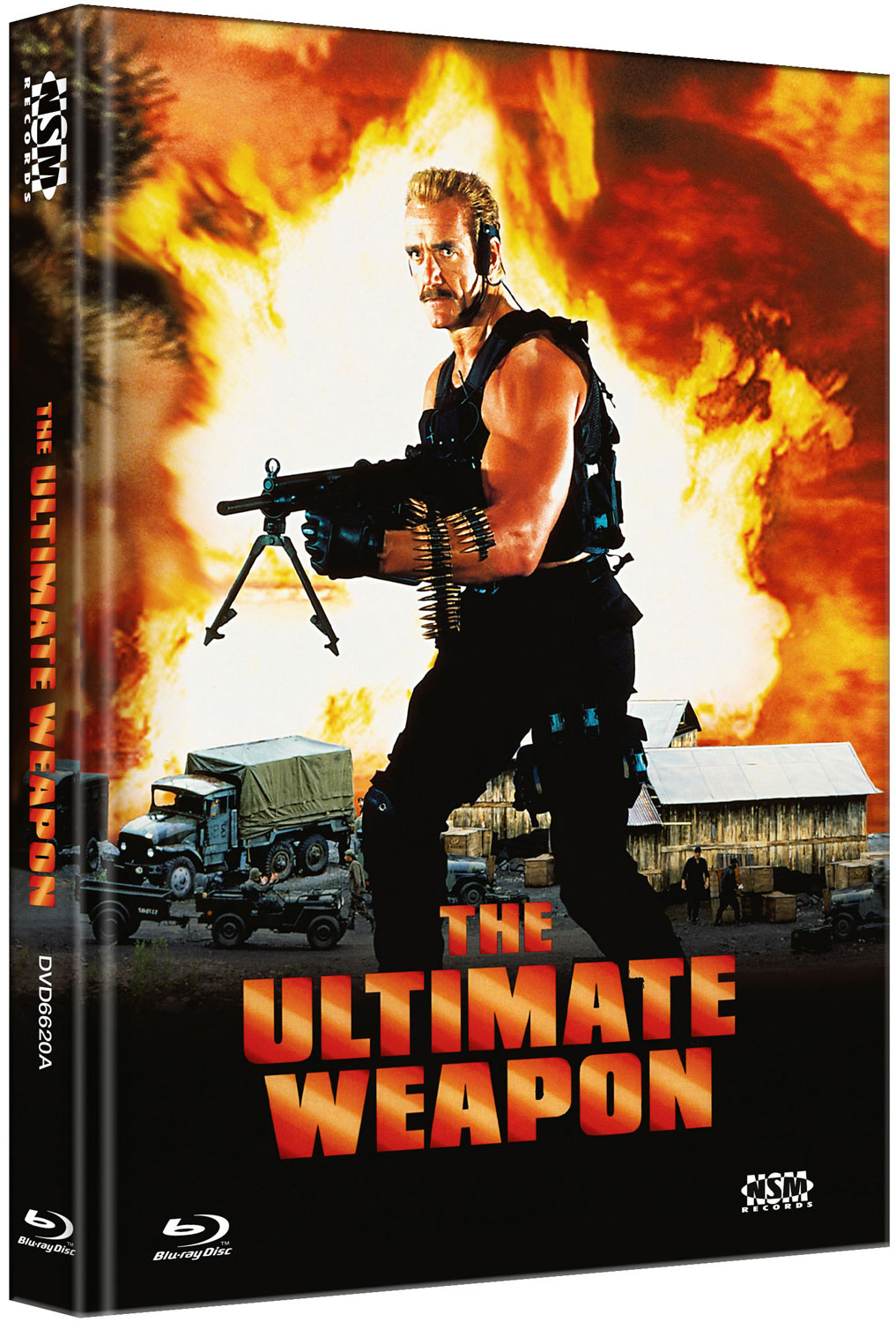 ULTIMATE WEAPON (Blu-Ray+DVD) - Cover A - Mediabook - Limited 222 Edition- 2K Remastered - Uncut